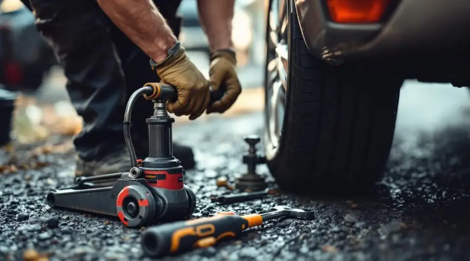 Flat Tire Change Service Orange