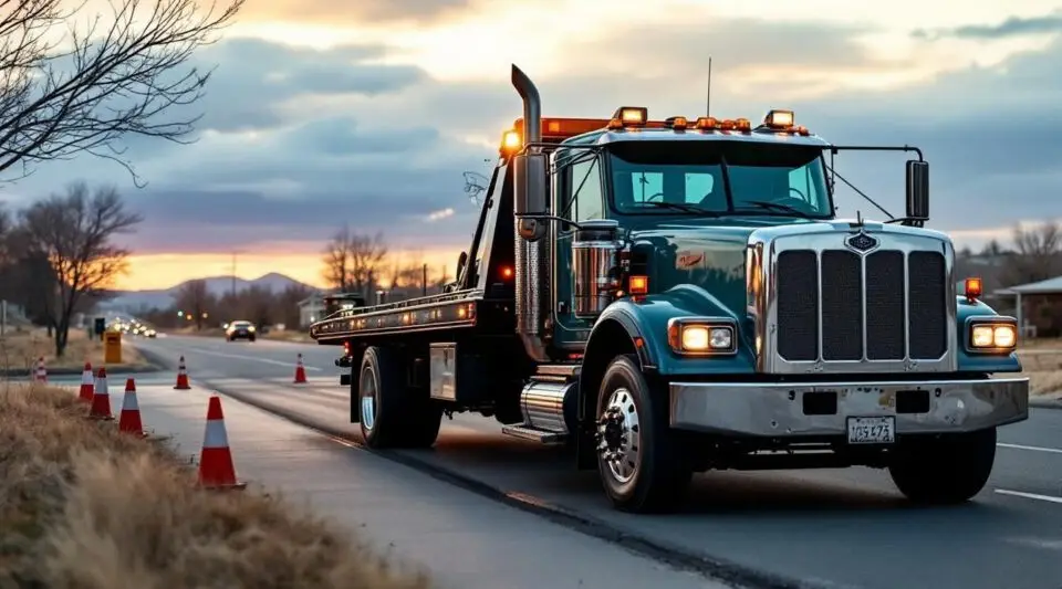 Flatbed Towing Service Orange